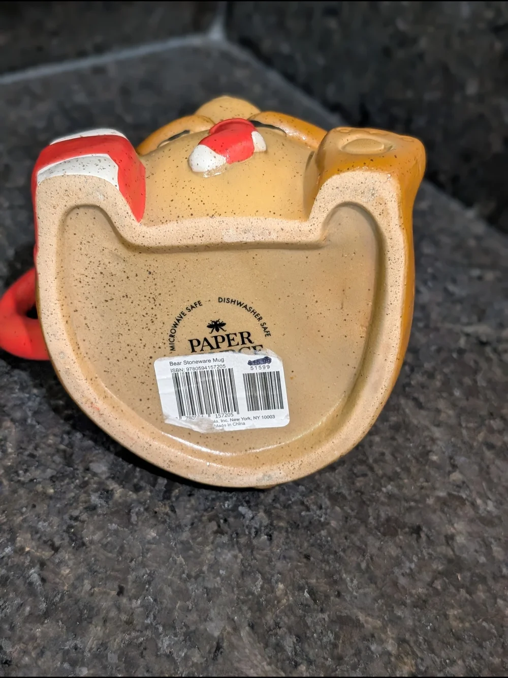 Christmas Bear Mug Sewing Slipper